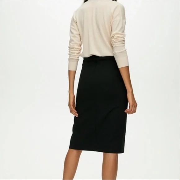 Aritzia/ Babaton - High Slit Pencil Skirt - Picture 3 of 4